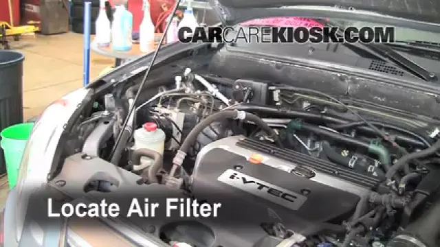 2006 Honda CR-V SE 2.4L 4 Cyl. Air Filter (Engine) Replace